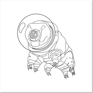 Space tardigrade Posters and Art